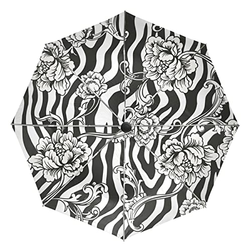 Parapluie pliant coupe-vent automatique femme fille Vnurnrn