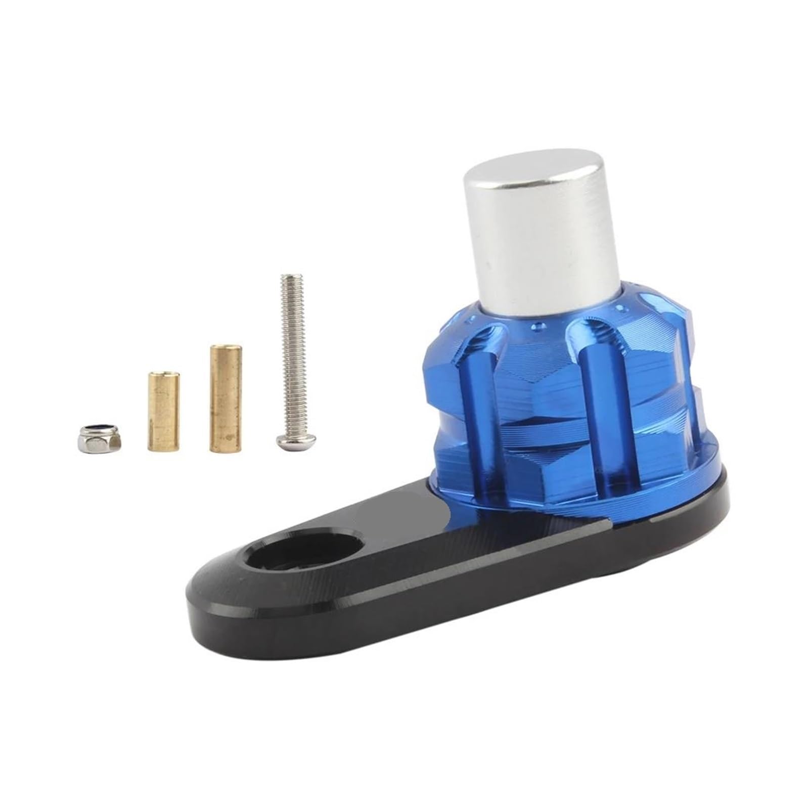 Candado De Seguridad para Motocicleta, Manillar, Palanca Freno, Ciclomotor, Scooter, para ATV, UTV, Bicicleta, Resistente Al Agua Y Universal(Blue)