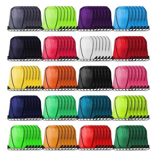 Kuhome 120Pcs Drawstring Backpack Set