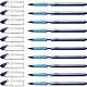 Schneider 151203 Slider Basic Kugelschreiber (Kappenmodell mit Soft-Grip-Zone, Strichstärke XB) 10er Pack, blau