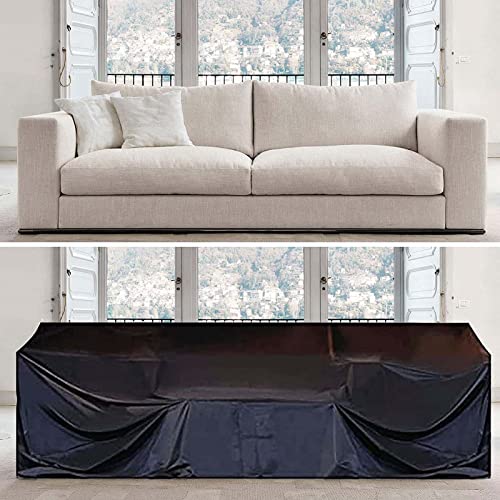 Housse de protection imperméable table de jardin résistante UV