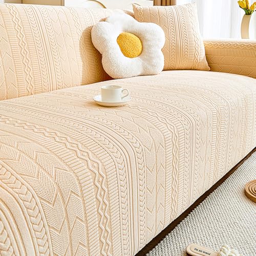 Couvre canape elastique universel en velours pour protège canapé d'angle - 2