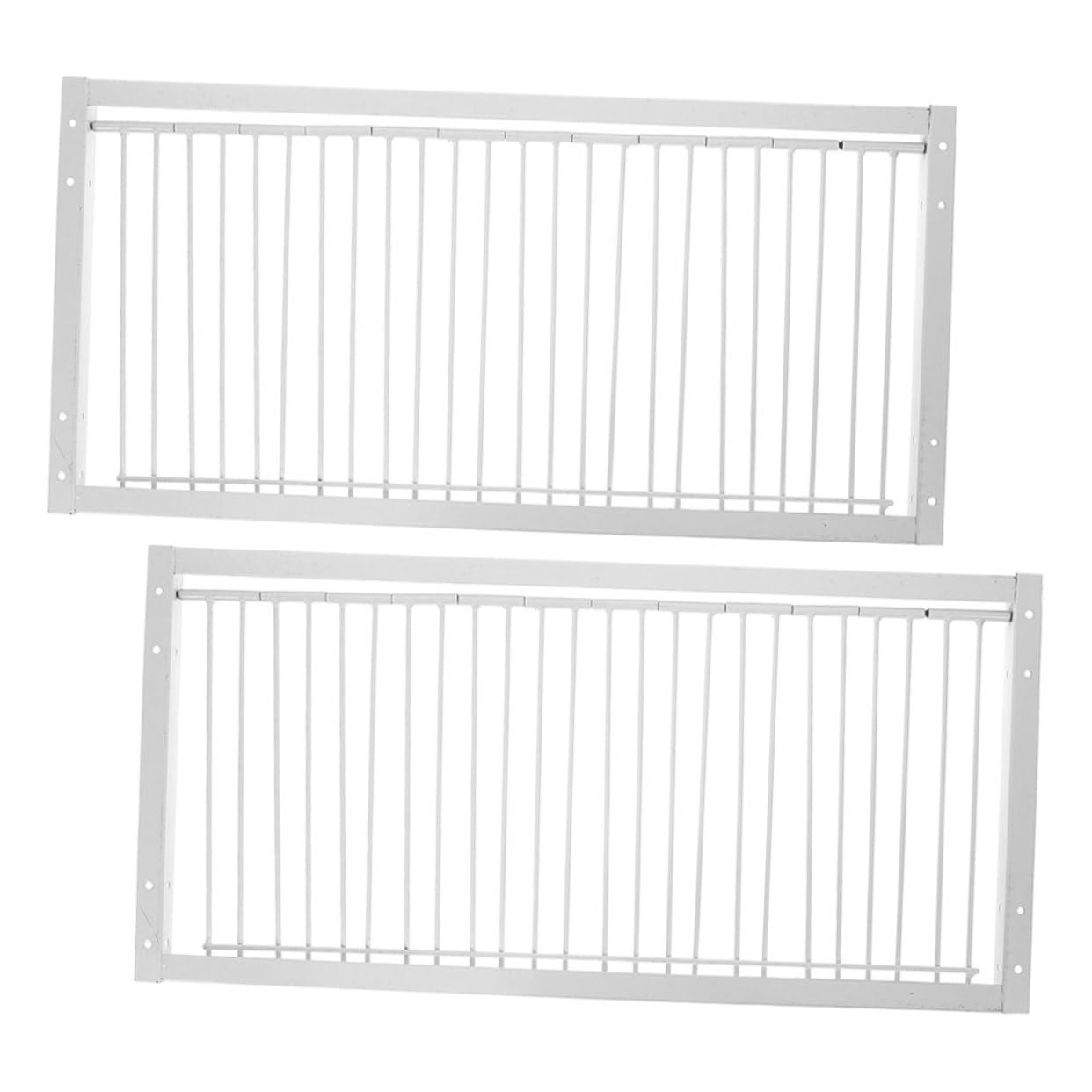 SUPVOX Puertas para Jaulas de Palomas Reforzadas 50 Cm Puerta de Hierro para Caseta de Paloma Suministros para Jaulas de Pájaros en Granjas y Patios para Aves de Corral