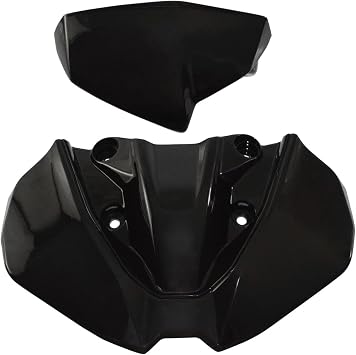 Motorcycle Fairing Motorcycle Front Headlight Upper Cover Headlamp Guard Fairing Cowl Protection For FZ09 MT-09 SP RM43 2018 2019 2020Black