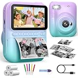 Gofunly HD Instant Print Camera: Printed Photos Clear No blurriness