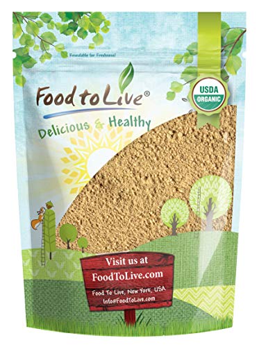 Organic Garlic Powder, 4 Ounces - Non-GMO, Kosher, Raw, Dried, Sirtfood, Bulk