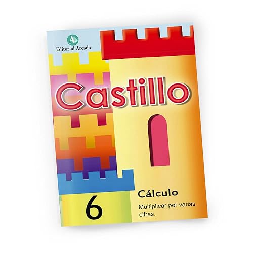 Castillo Cálculo nº6 - Multiplicar por una cifra con mayor dificultad. (C.MATEMATICAS PRIMARIA)