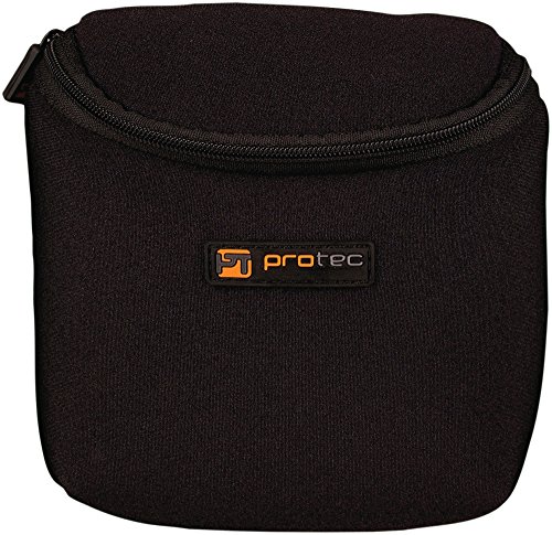 Pro Tec N276 3 Piece Neoprene Tuba/Tenor Saxophone Mouthpiece Pouch, Black