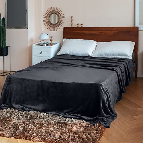 Mycraft Fleece Throw Blanket For Couch 50"×60" Lightweight Super Soft Cozy Microfiber Flannel Blanket For Sofa, Bed,Chair #TOP1