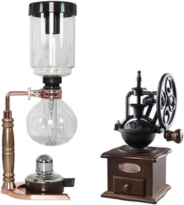 Siphon Coffee Pot Home Boiled Set Glass Appliance Machine Cooker
