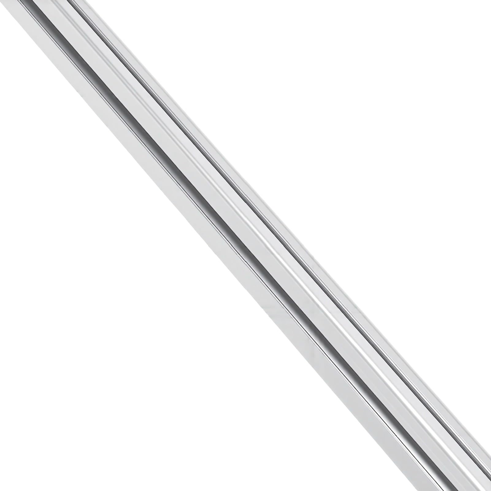 Marco de Perfil de Aluminio 4040, Diseño Ligero Blanco Plateado con Ranura en T para Maquinaria Industrial, Espesor de 1,5 Mm