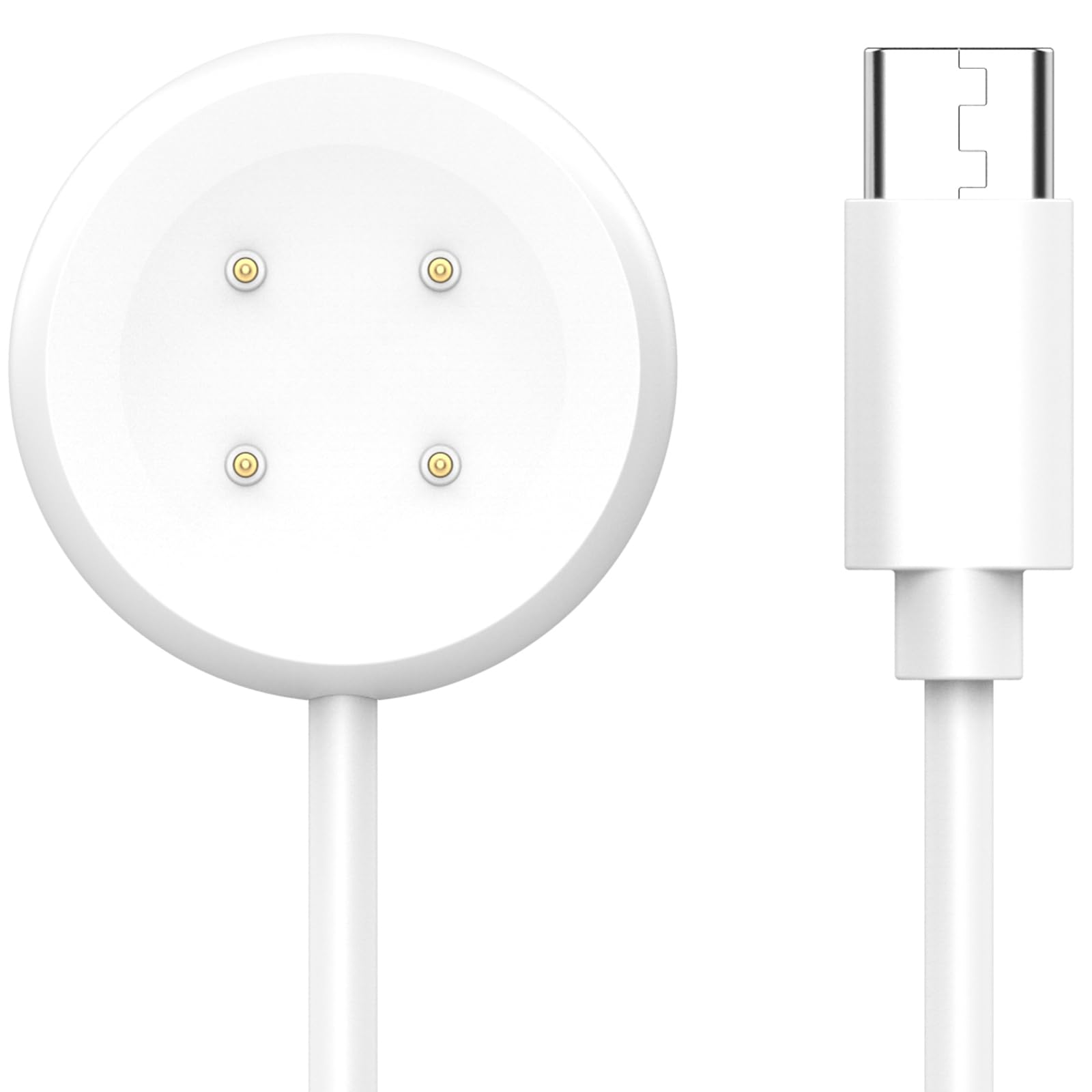 QHBAMD Charger Compatible for Google Pixel Watch 2, Replacement Magnetic USB-C Charging Smartwatch Cable 3.3ft/1M