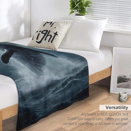Manta de forro polar Wals de 150x200 cm suave y cálida para sofá y cama 7