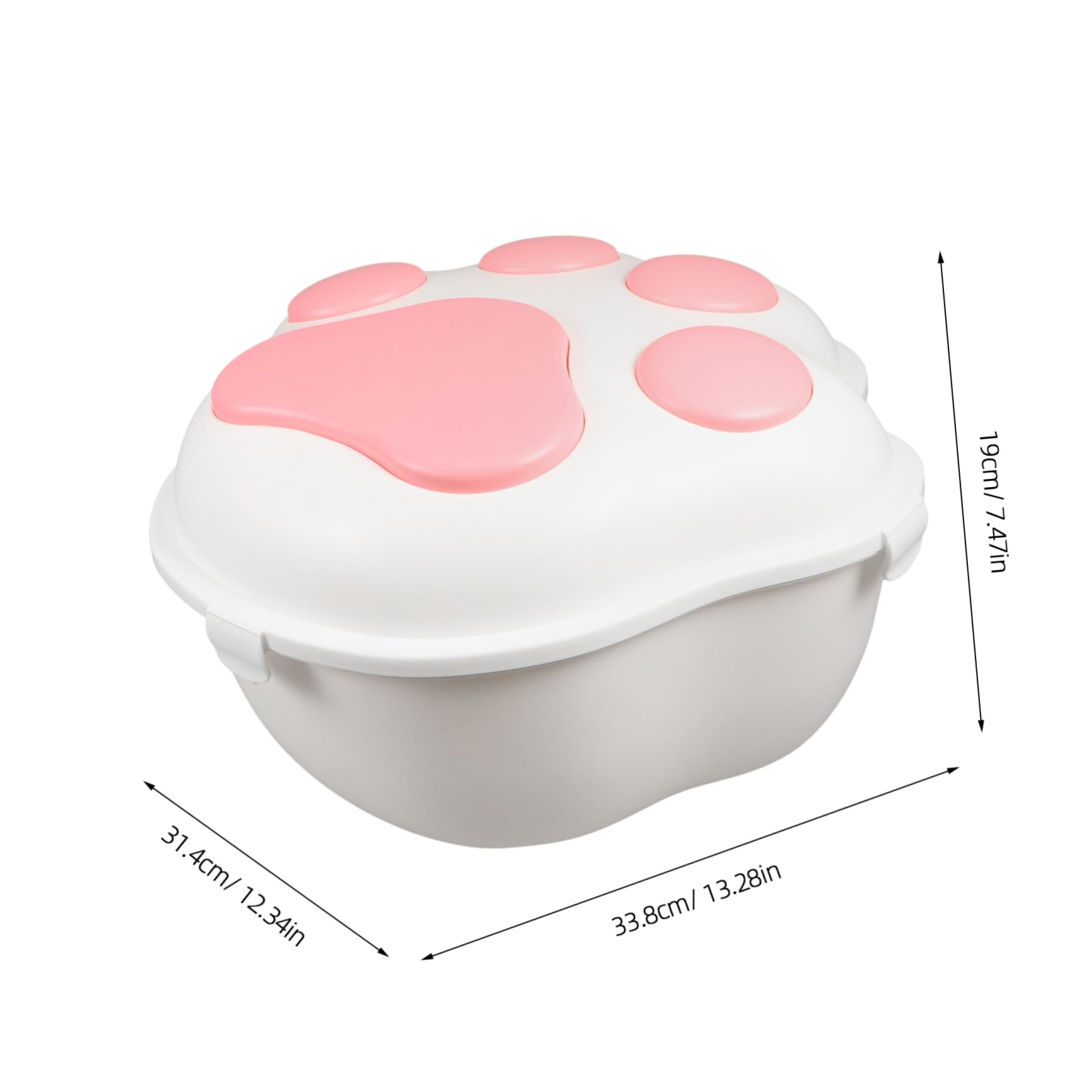 Toyvian Contenitorper Alimenti Per Domestici Capacità Ermetico Per Crocchette Sigillantper Mantenere Freschi e Snack