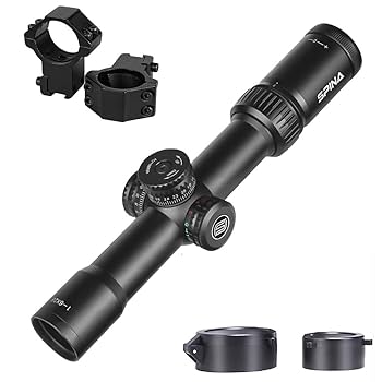 Amazon.co.jp: 戦術的な ライフルスコープ 1-6x28 SFP 可変