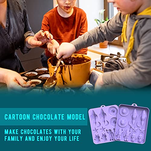 image for KoKoVac Silicone Molds Space Series (2 pcs) 24-Cavity Space 3D Molds I