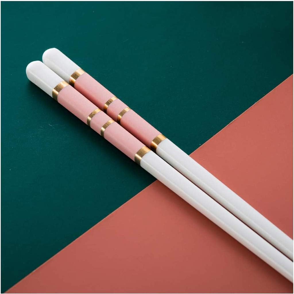baguette japonaise cooking chopsticks Baguettes, Ensemble cadeau de baguettes en porcelaine, 10 paires de baguettes réutilisables en céramique, Passe au lave-vaisselle(Color:10,Size:)