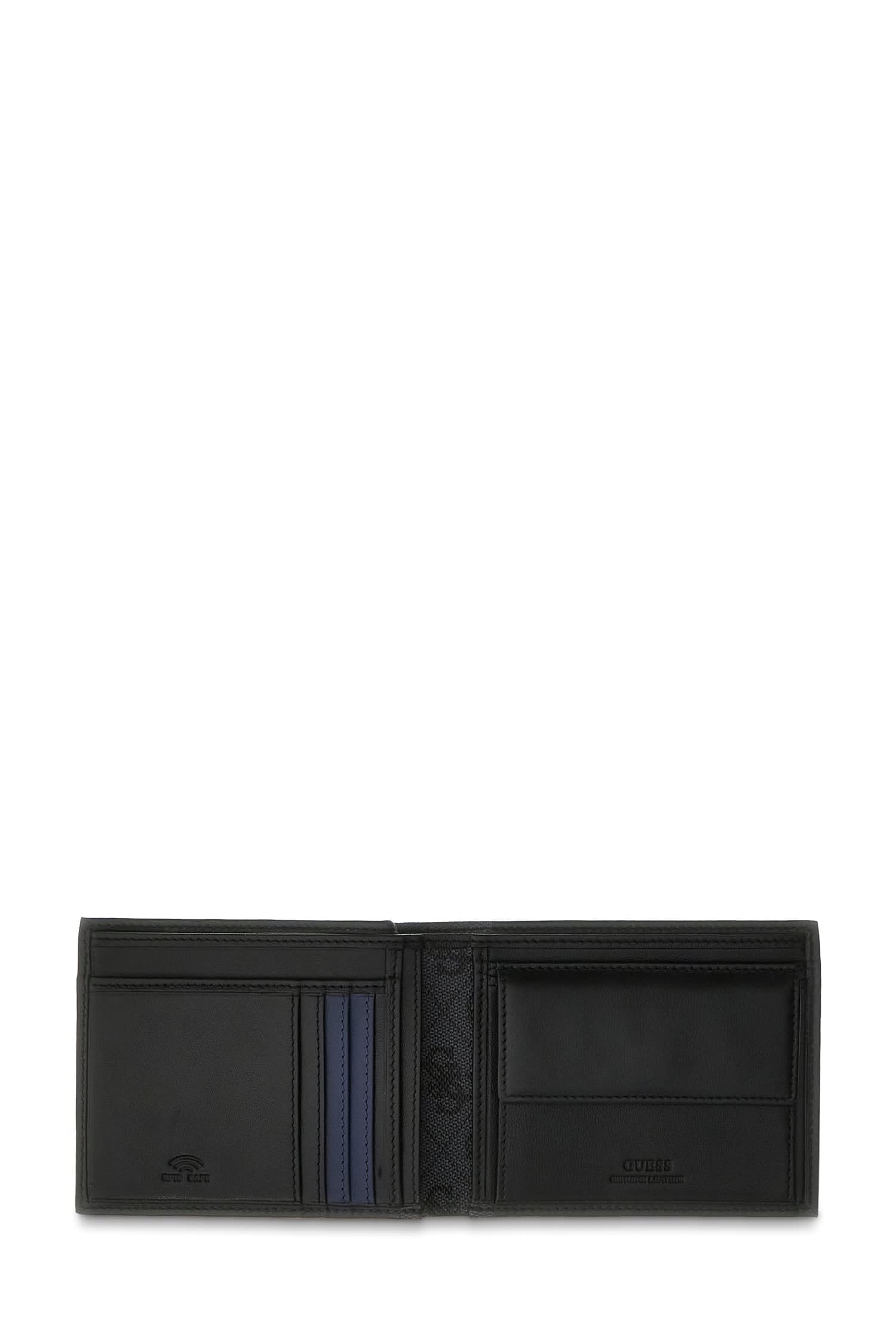 Guess Hombre Cartera Bifold Sydney Bifold M Negro