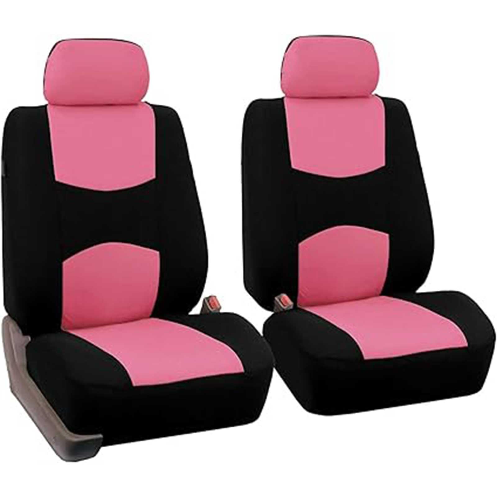 Autostoelhoezen, Compatibel met Peugeot 107, Autotoebehoren,4-pink