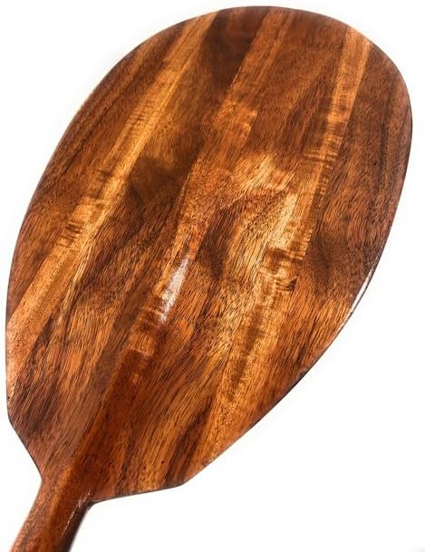 Tikimaster Premium Stringers Koa Paddle 50 inch T-Handle - Made in Hawaii | #koa2050