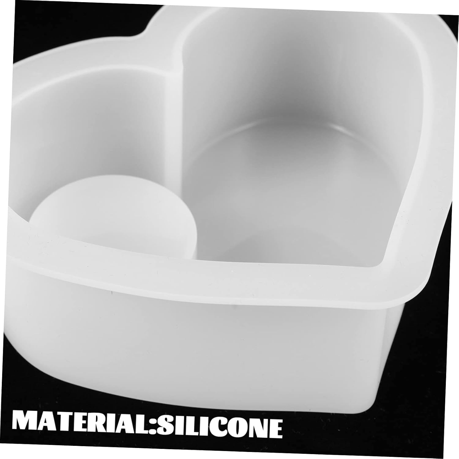 Garneck 3pcs Candle Making Supplies Desktop Candlestick Molds Silicone Decor Candle Holder Molds