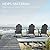 LUE BONA HDPS Adirondack Chairs, 1 Chair, Long-Lasting All-Season Outdoor Patio, Hidden Cup Holder, 350 LBS, Dark Gray