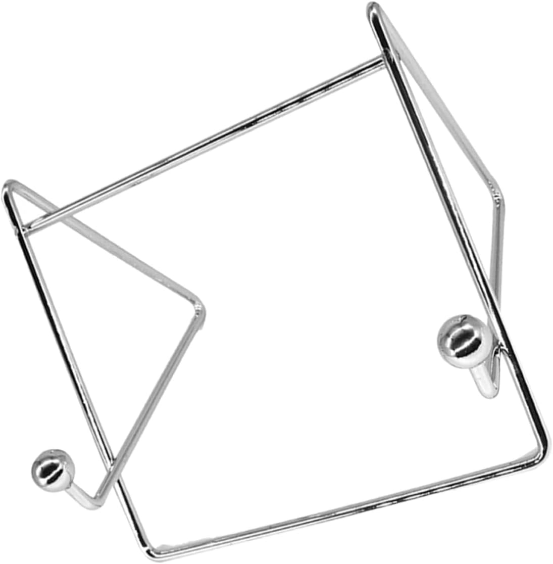 Cabilock 2pcs Tabletop Display Stand Multi-Functional Picture Frame Holder for Books Plates and Tablets for Home Kitchen Retail Use