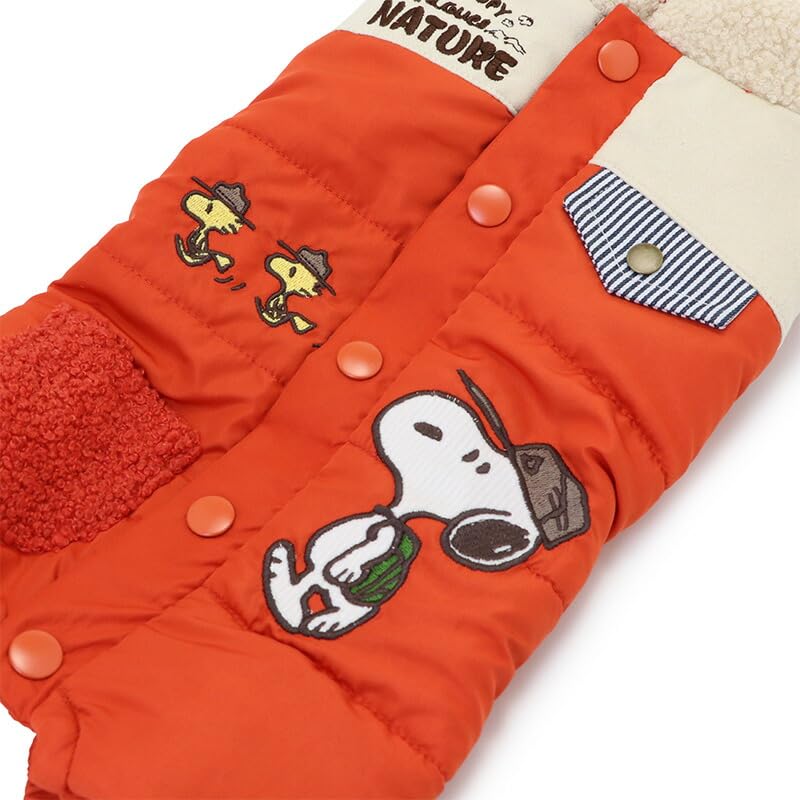 Amazon | ペットパラダイス 犬 遠赤外線 スヌーピー 綿入りつなぎ