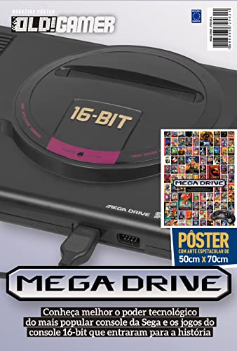 Superpôster OLD!Gamer - Mega Drive - Arte A - Grandes Sucessos