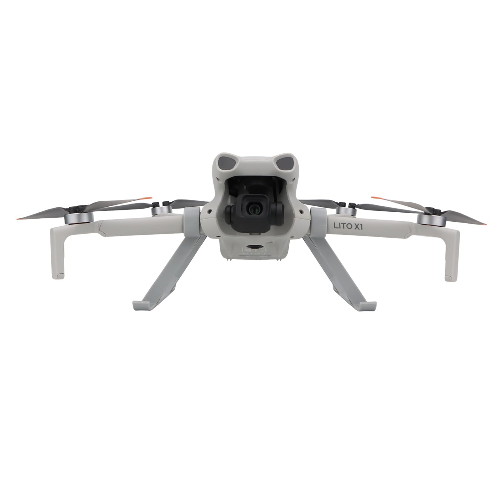 Pieds d'extension de train d'atterrissage pour DJI Lito 1 / X1, support béquille pliant à dégagement rapide avec extension de hauteur de 60 mm, support d'atterrissage de drone, accessoires de