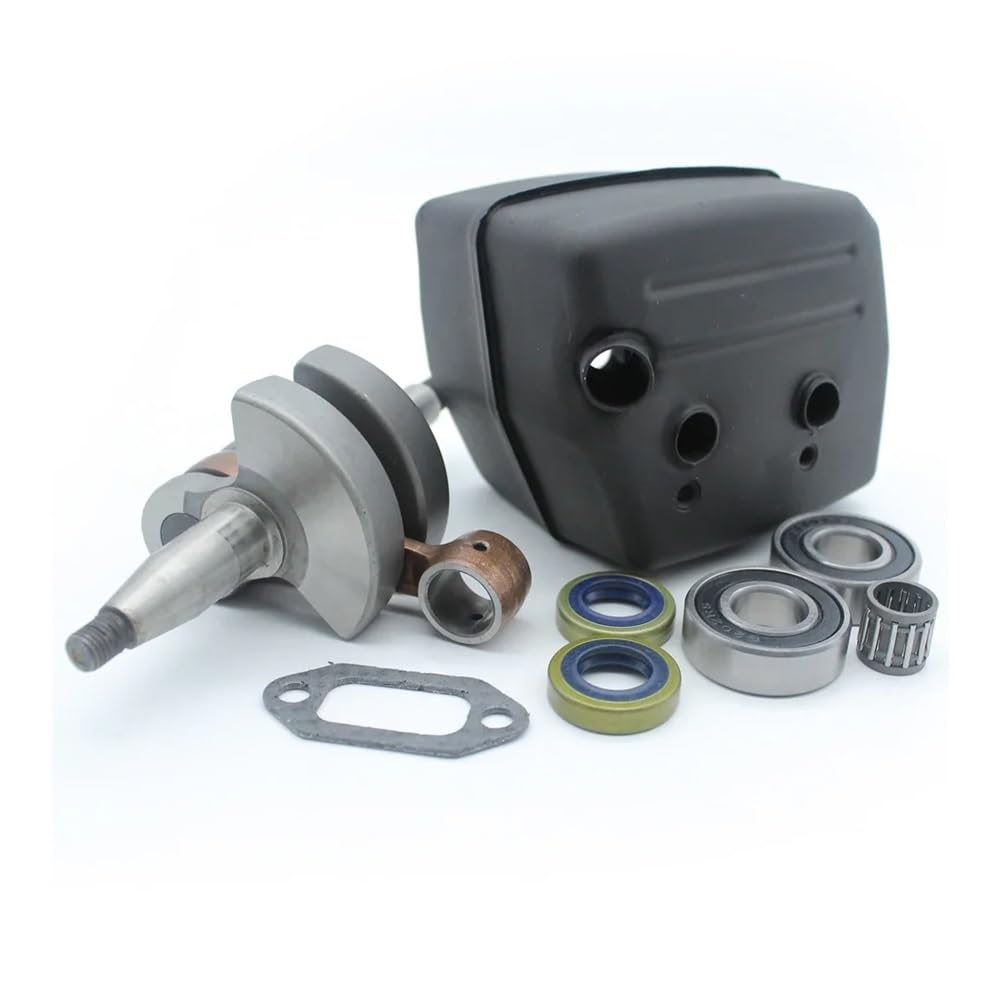 Kit de Junta de silenciador de Escape, Sello de Aceite, cojinete de cigüeñal, for Motosierra XP 61 66 162 266 268 272 Replacement Parts