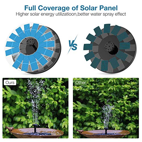 AISITIN-35W-Solar-Fountain-Solar-Powered-Fountain-Pump-with-6-Nozzles-Solar-Birdbath-Fountains-for-Bird-Baths-Garden-Decoration-Ponds-Fish-Tank-and-Aquarium