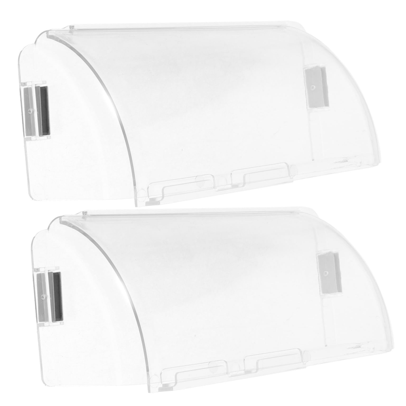 Déflecteur d'air réglable sortie climatisation ventilation sol et murs latéraux 2 pièces