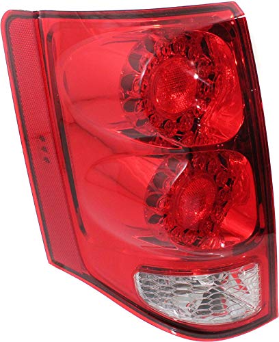Evan Fischer Driver Side Tail Light LED Compatible with 2011-2020 Dodge Grand Caravan - CH2800199