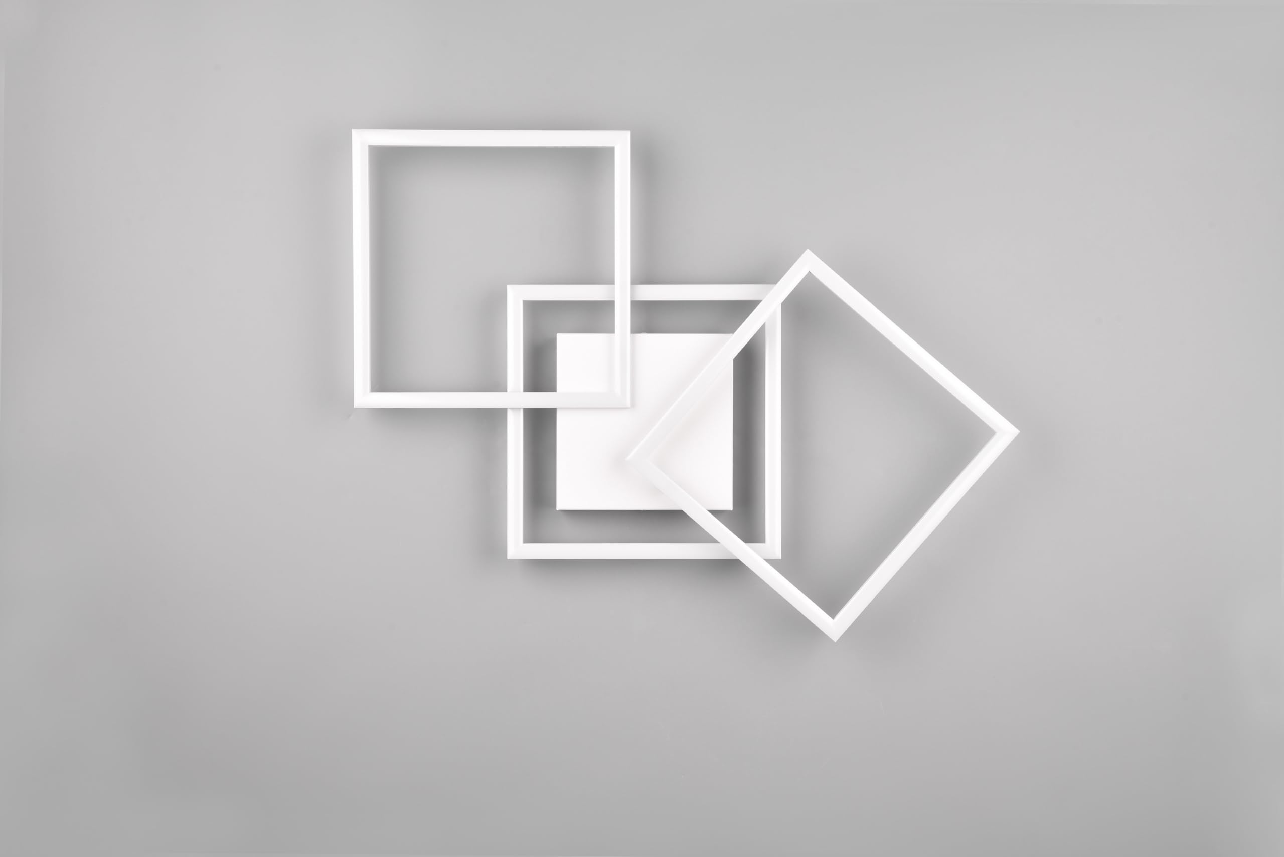 Reality LED - Lampada da soffitto Trail R64493131, in metallo bianco opaco, con LED, 31 Watt
