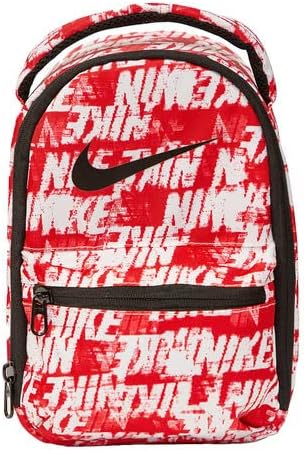 nike red lunch bag