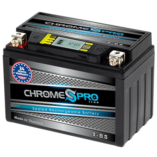 YTX9 BS High Performance   Maintenance Free   Sealed iGel Motorcycle Battery