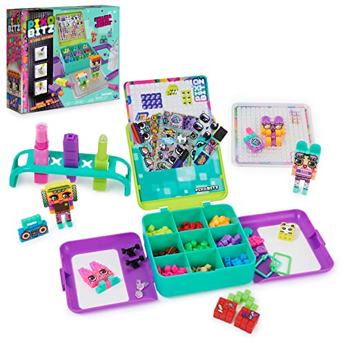 PIXOBITZ Kit de Manualidades 3D: Explora tu Creatividad con 500 Cubos y Adornos