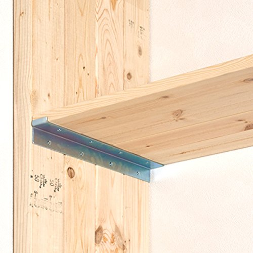 ウォリスト棚受金具4本用 ユニクロ WAT-105 356mm