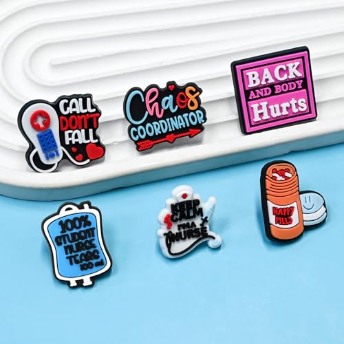 Image of Backpack Pins, Bulk Funny Cute Pins Aesthetic Lapel Pin for Backpacks /Jackets /Hats /Bags Women Nurse Teens Gifts