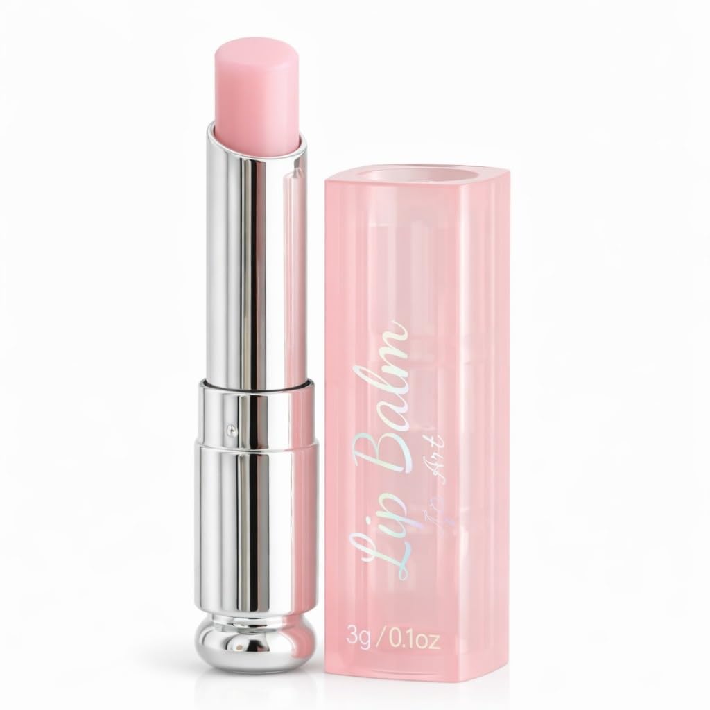 Lip Art Lip Balm, Pink, Glossy Finish, Long-Lasting Hydration, Subtle Colour and Shine, 3g-image-39