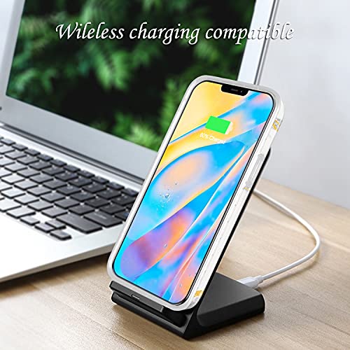 Coque iPhone 12 antichoc silicone souple fine anti rayure blanche - 6