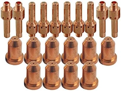 Kit Ricambi Torcia Plasma S45 - Elettrodi E Punte 0,8mm | 22 Pezzi Per Taglio Al Plasma - Foto 7
