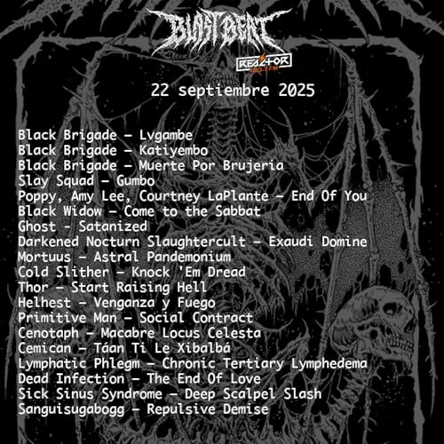 Page de couverture de 317 Blast Beat 105 - 22 septiembre 2025