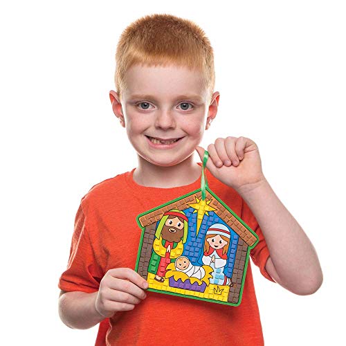 Baker Ross Kit Mosaici a Tema Natività. Creazioni