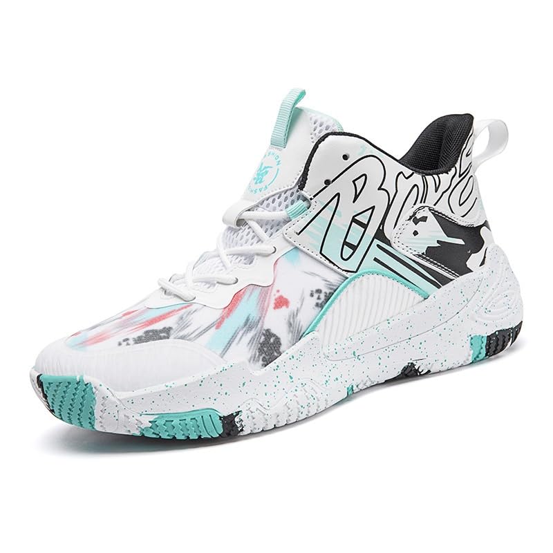 Chaussures d'entraînement de basket-ball homme montantes durables pour la compétition