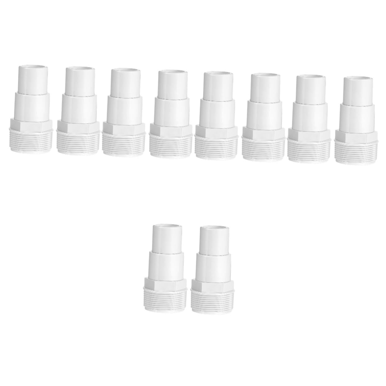 HANABASS 10piezas Adaptador De Manguera De Piscina Conector De Filtración Accesorios De Reemplazo para Bomba De Piscina Fabricado Resistente