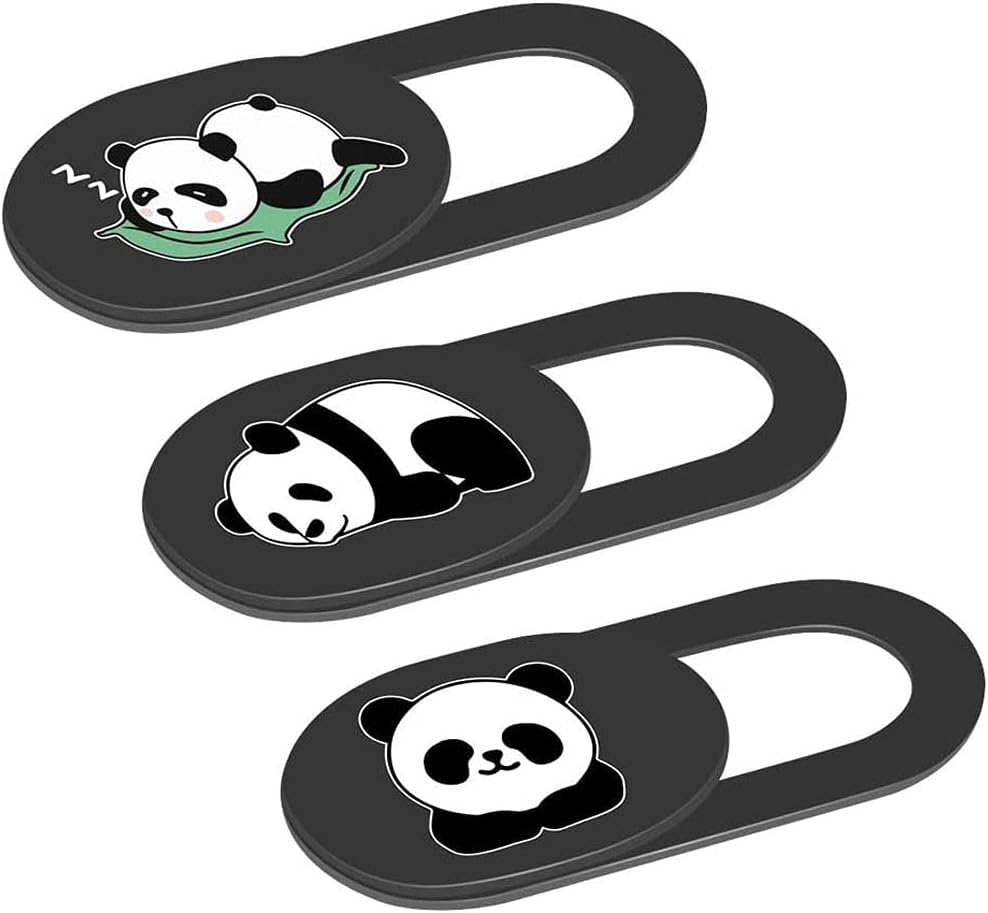 3Pcs Webcam Cover Slide Ultra Thin,Cute Panda Web Camera Cover fits Laptop,Tablet,Computer, Smartphone, Protect Your Privacy and Security, AM0XDM06YU1US 3Pcs Webcam Cover Slide Ultra Thin,Cute Panda Web Camera Cover fits Laptop,Tablet,Computer, Smartphone, Protect Your Privacy and Security, AM0XDM06YU1US