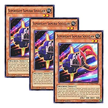�y 3���Z�b�g �z�V�Y�� �p��� DOCS-EN008 Superheavy Samurai Soulclaw ���d���ґ����V���C���E�N���[ (�m�[�}��) 1st Edition