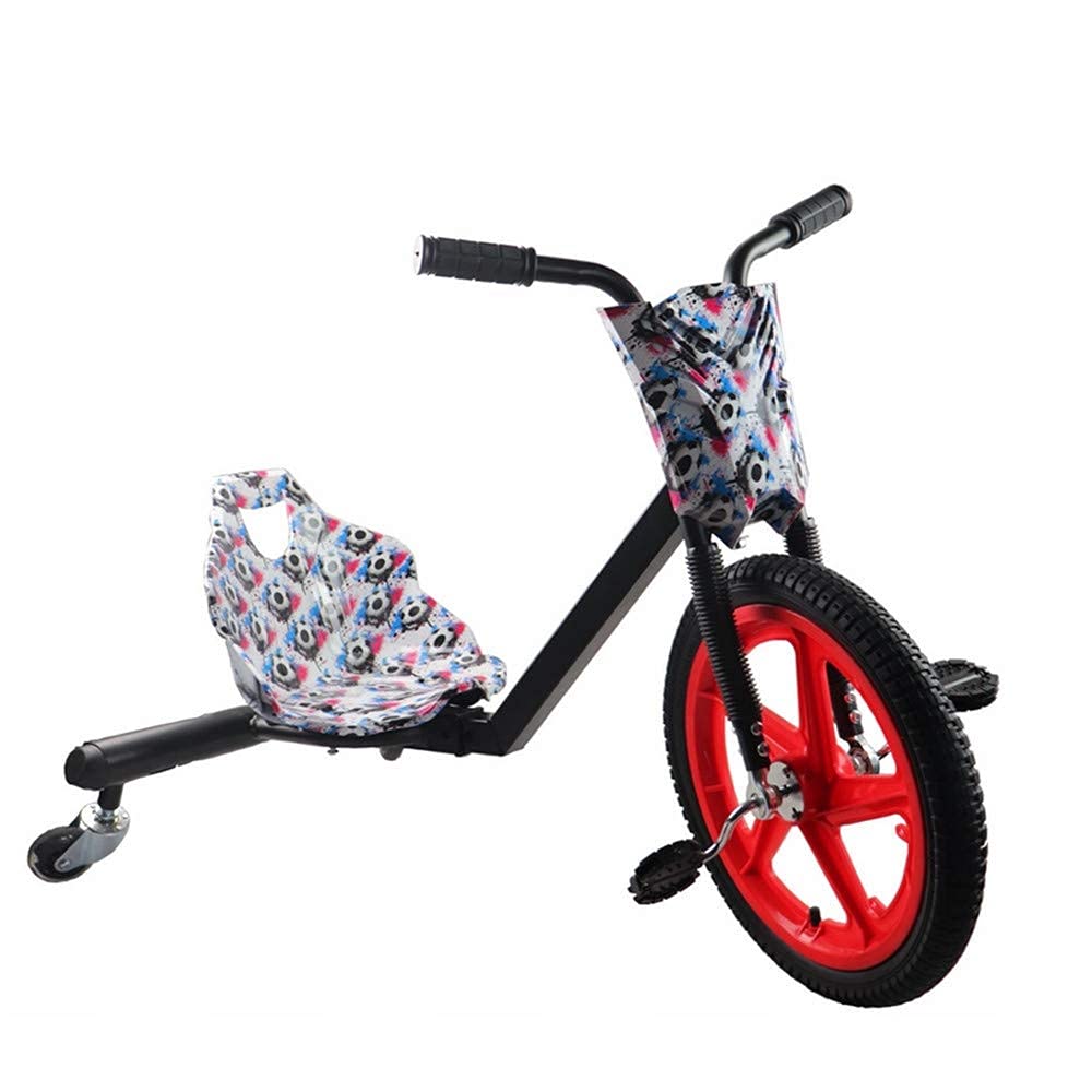 Coolbaby 3 Wheel Drift Car - 360° Drifting Pedals Scooter Ride On Tricycle Bike - Outdoor Fun for Kids